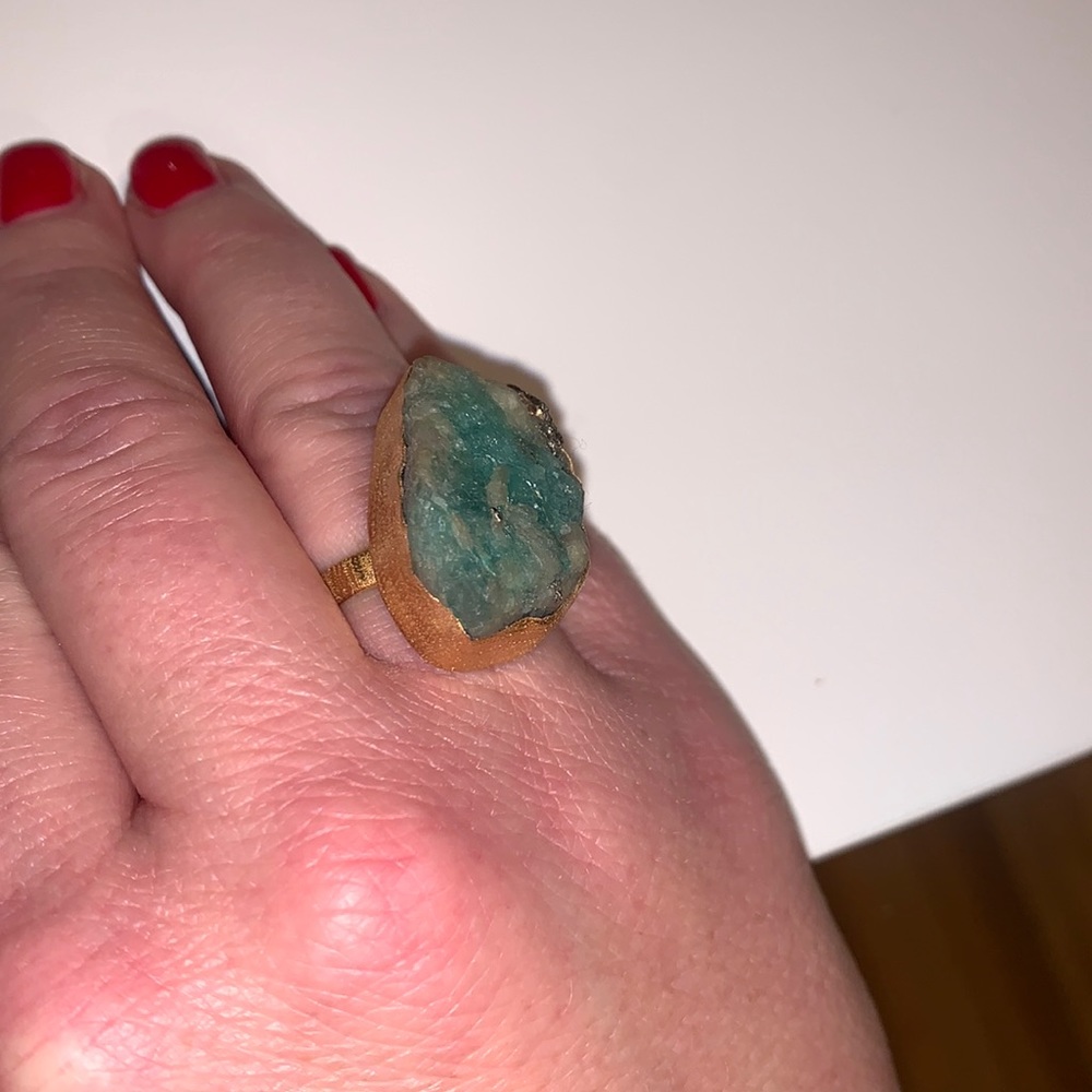 Rock Crystal statement ring